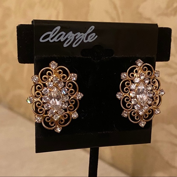 RARE & Vintage Dazzle Earrings. NEVER USED
